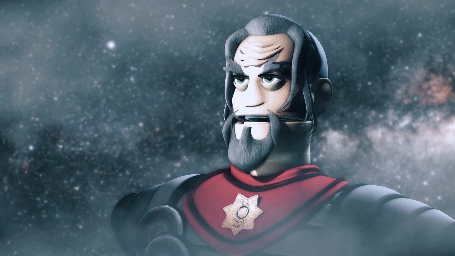 Klappo warlord with harmonica (Kharn parody)