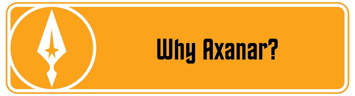 Recovered axanar campaign banners artifact — Indiegogo Banner Why. Catalogued by the Memory Alpha Historic Society from the Axanar production archive.