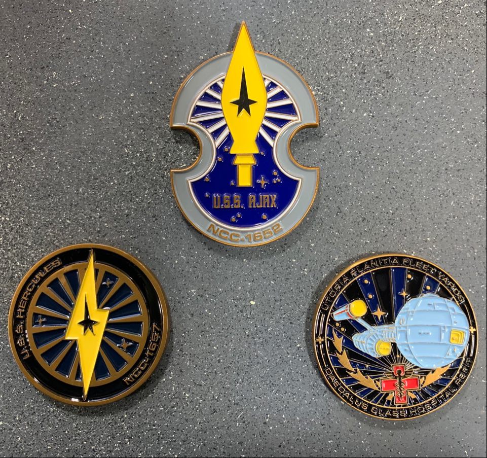 Axanar Challenge Coins - Set of 3