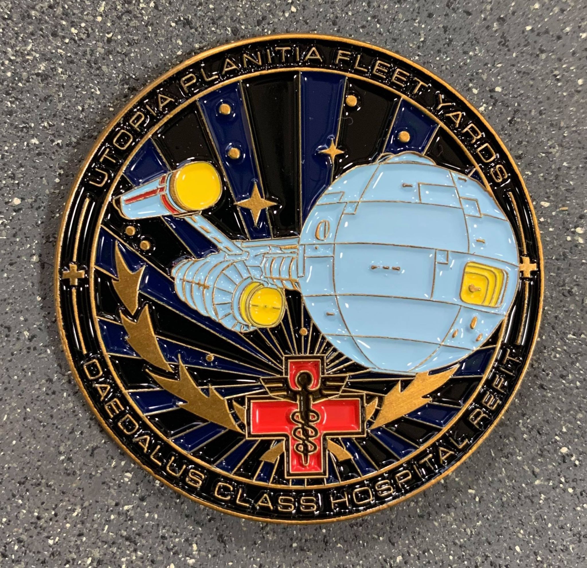 Daedalus Class Challenge Coin