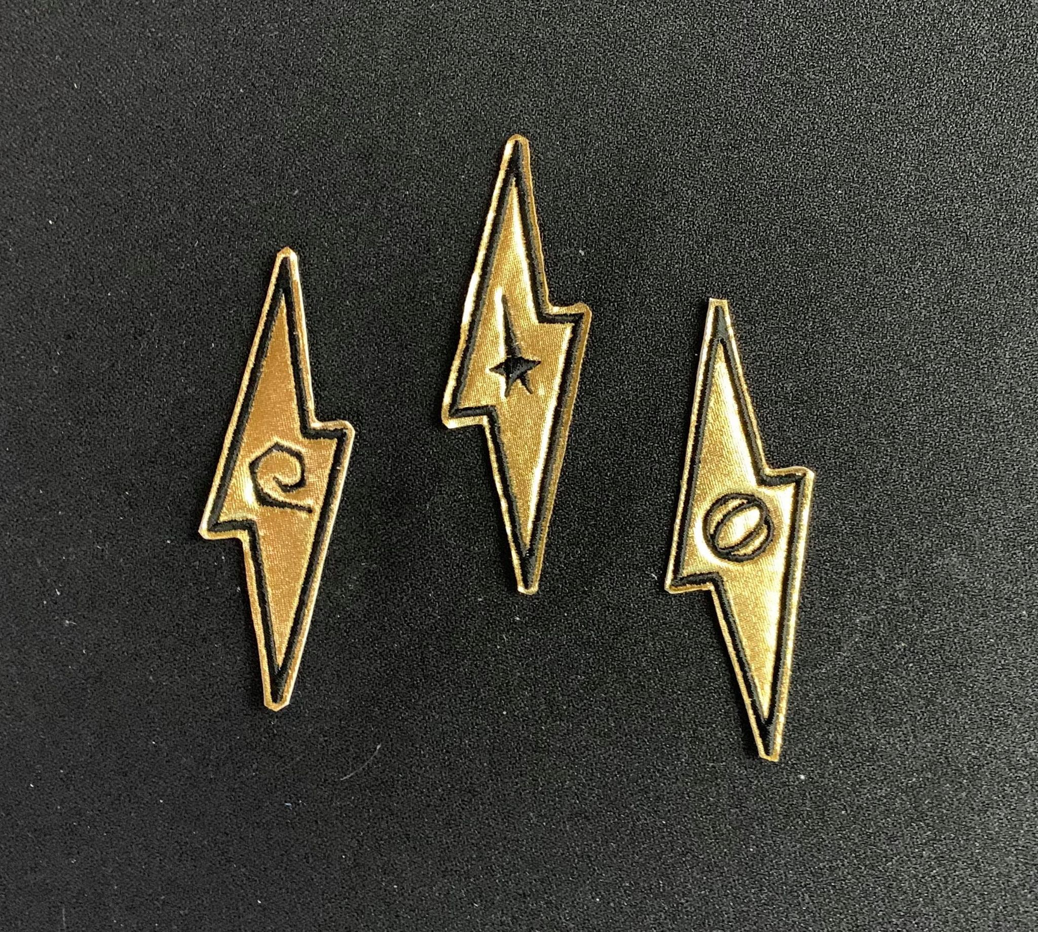 USS Hercules Tunic Patch Set