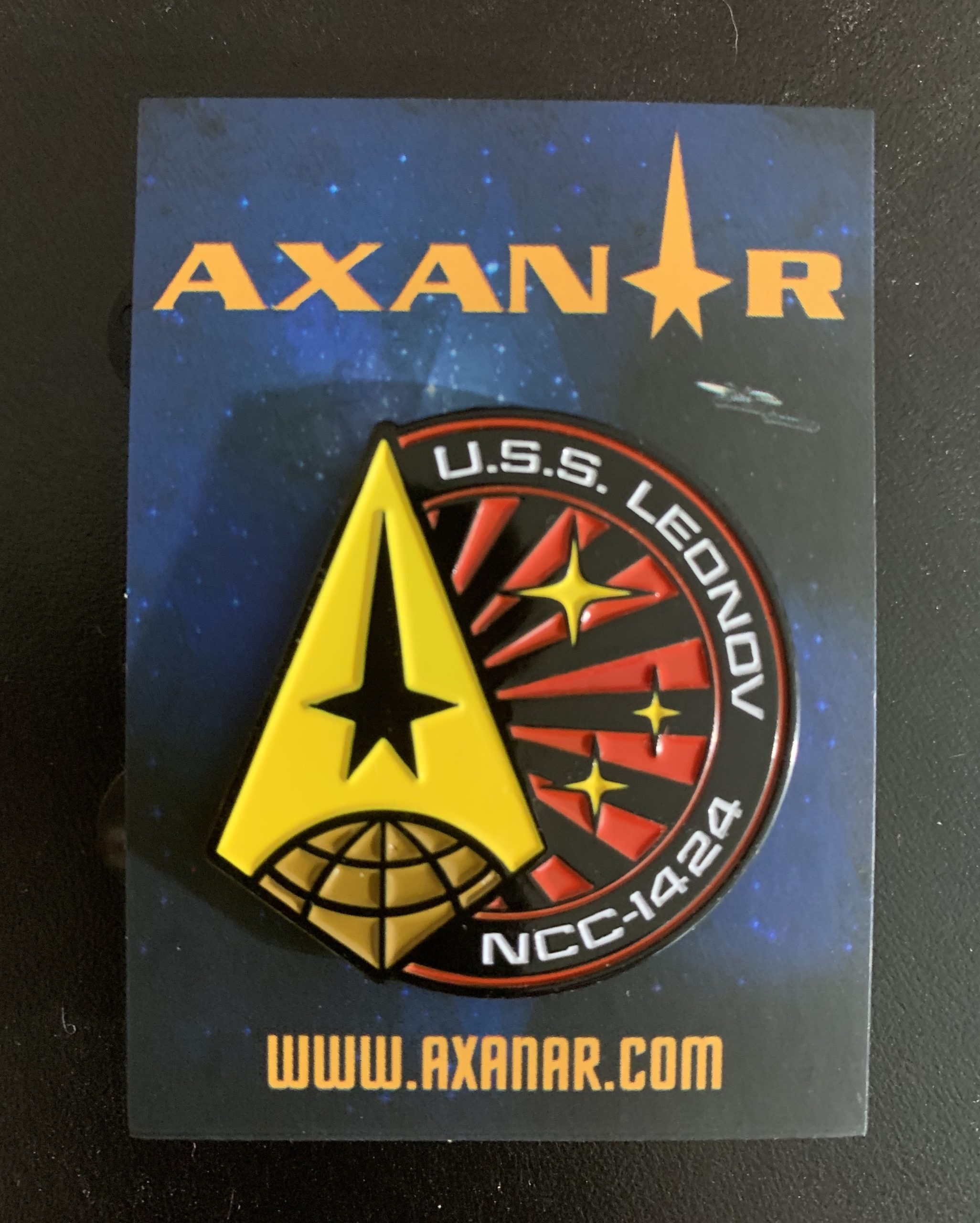 USS Leonov Collectors Pin