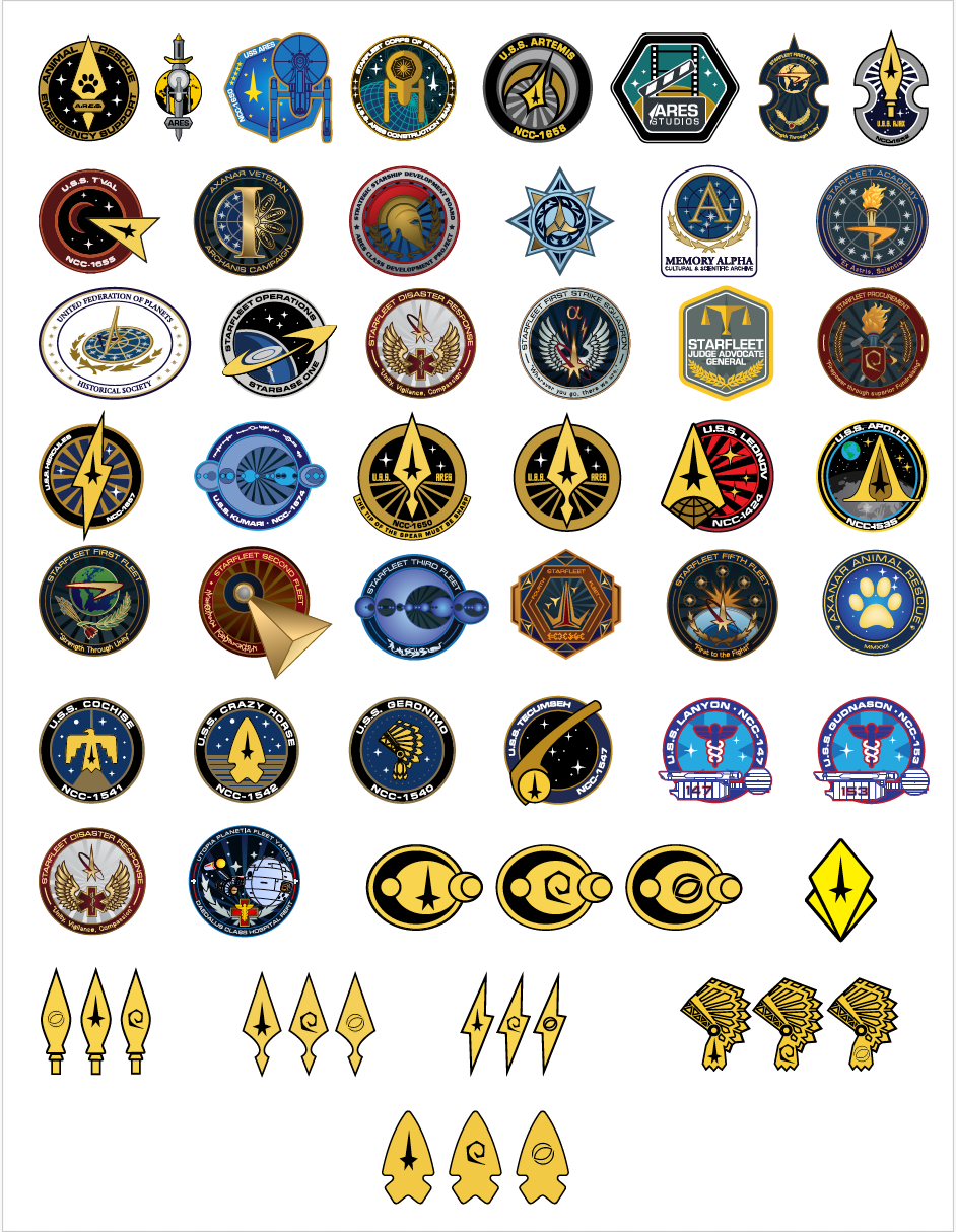 Axanar Master Patch Set
