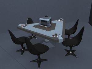 Briefing Room Table Concept  
