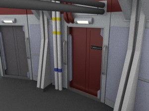 Starship Corridor Concept  